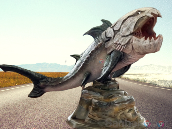 仿真動物模型 | 鄧氏魚——泥盆紀的海洋之王